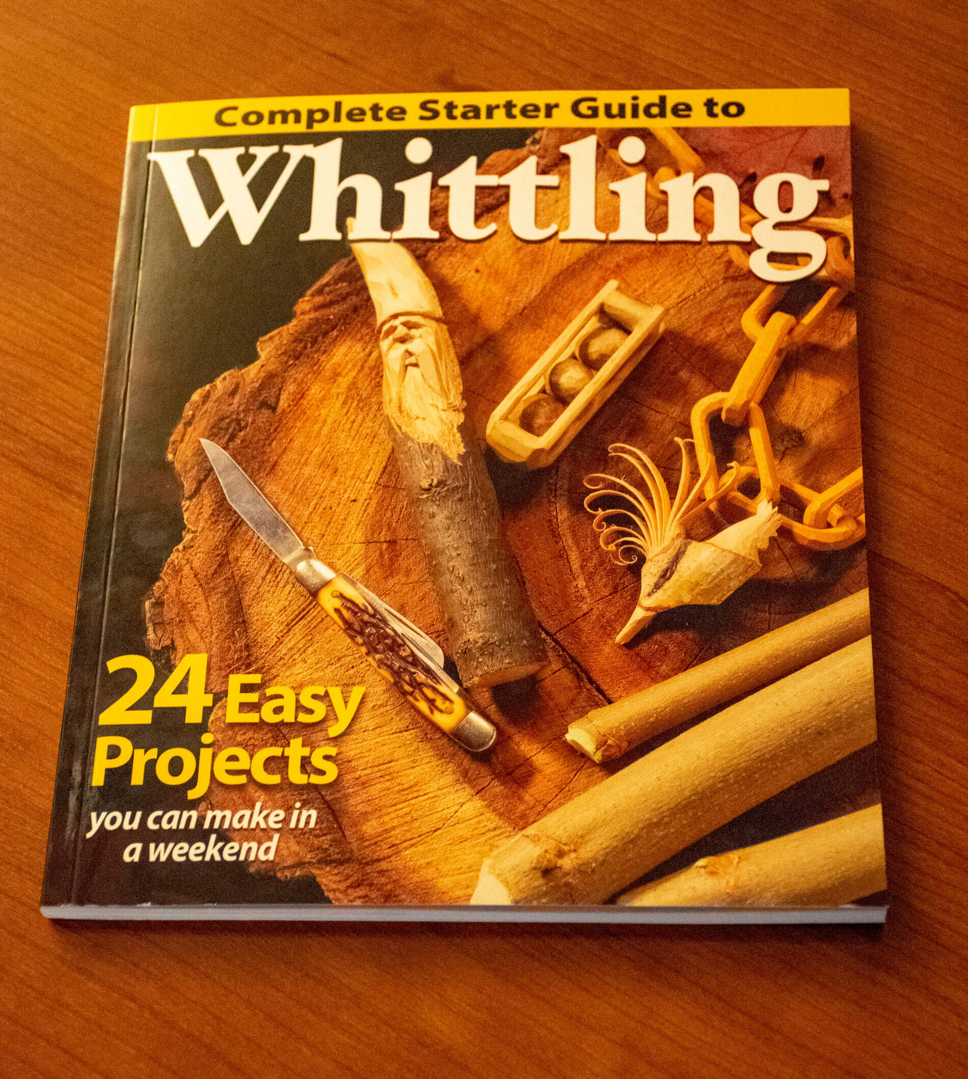 Book: Complete Starter Guide to Whittling, Wood Carving Patterns