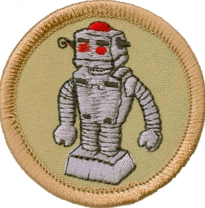 Robot Patrol patch - BSA CAC Scout Shop