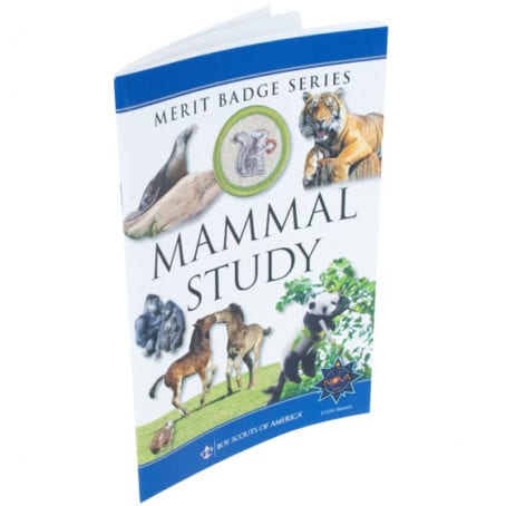 Mammal Study Merit Badge Pamphlet - BSA CAC Scout Shop