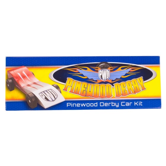 BSA Pinewood Derby Car Kit - Blue Marlin