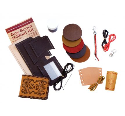Wallet Leather Craft Kit - BSA CAC Scout Shop