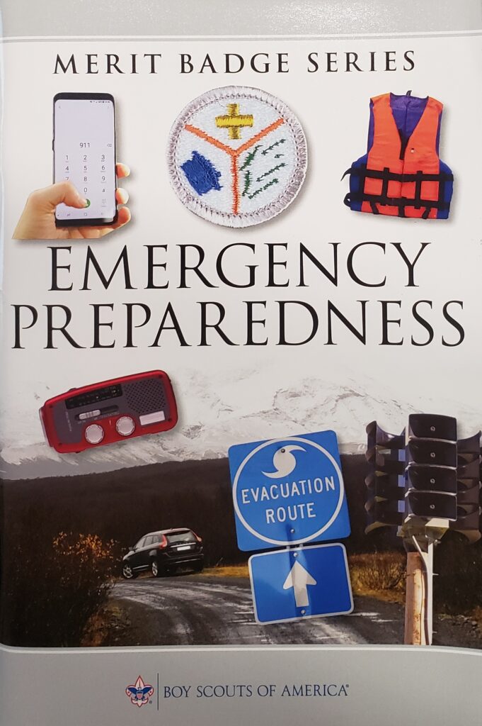 Emergency Preparedness Merit Badge Pamphlet - BSA CAC Scout Shop